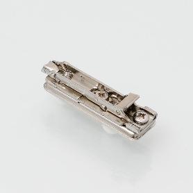 BASE RECTA CHAPA CLIP 2R H0 TACO MONTAJE DIRECTO Ø10MM BAP7M09 2 REGULACIONES: FRONTA Y VERTICAL. ALTURA H2 (CAJA 3