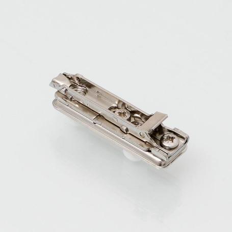 BASE RECTA CHAPA CLIP 2R H0 TACO MONTAJE DIRECTO Ø10MM BAP7M09 2 REGULACIONES: FRONTA Y VERTICAL. ALTURA H2 (CAJA 3