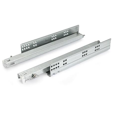 TOURMUSS GUÍA OCULTA EXTRACCIÓN TOTAL DE CAJÓN CON SISTEMA DE CIERRE AMORTIGUADO. LARGO GUIA LARGO 450MM