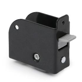 RUEDA REXTON ESPESOR 30 ANTRACITA R7016 CON FRENO DERECHA DOBLE PARED.