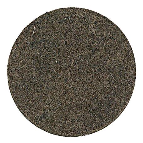 FIELTRO ADHESIVO REDONDO MARRÓN Ø FIELTRO Ø55