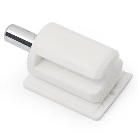 SOPORTE ESTANTE EMBUTIR CEIKO PIVOTE Ø3-Ø5 ACABADO BLANCO, GRIS, ANTRACITA ACABADO BLANCO PIVOTE Ø5