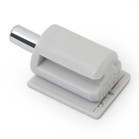 SOPORTE ESTANTE EMBUTIR CEIKO PIVOTE Ø3-Ø5 ACABADO BLANCO, GRIS, ANTRACITA ACABADO GRIS PIVOTE Ø5