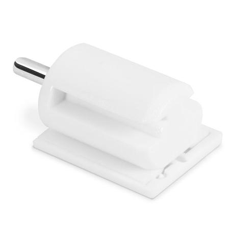 SOPORTE ESTANTE EMBUTIR CEIKO PIVOTE Ø3-Ø5 ACABADO BLANCO, GRIS, ANTRACITA ACABADO BLANCO PIVOTE Ø3