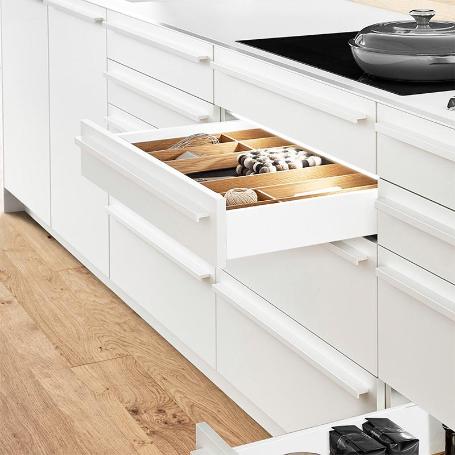 CAJÓN QUBE EXTRACCIÓN TOTAL BLANCO ALTURA CAJÓN H120 MEDIDA CAJÓN 550