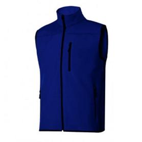 CHALECO SOFT SHELL ELASTICO VARIOS COLORES TALLA S-XXL COLOR ROPA AZUL MARINO TALLA XXL