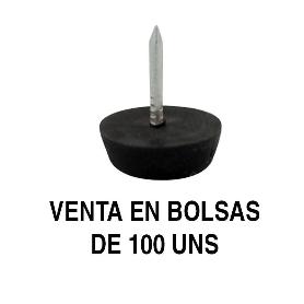 OTTO DESLIZANTE-QUITARRUIDO Ø15 Ø17 Y Ø20 (BOLSA DE 100) ACABADO NEGRO Ø DIÁMETRO Ø15