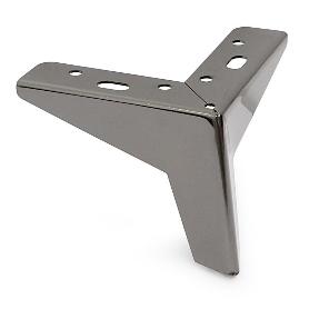 PATA METÁLICA TOGO ACABADO NÍQUEL OSCURO ALTURA (H) 100