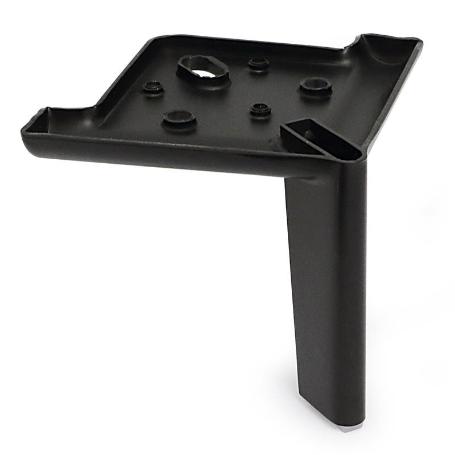 PATA METÁLICA MODELO LINE ACABADO NEGRO MATE ALTURA (H) 120