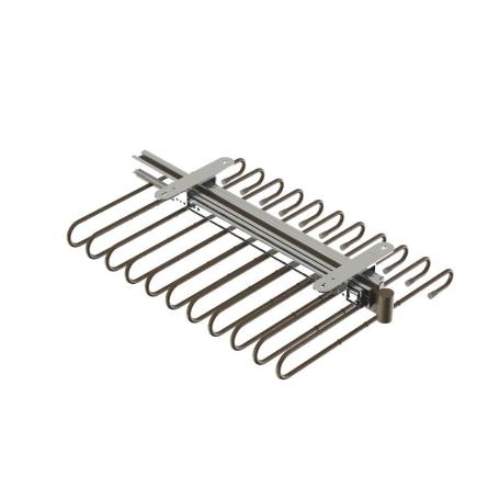 PANTALONERO 11 PERCHAS EXTRACCIÓN TOTAL ACABADO CROMO / GRAFITO ACABADO GRAFITO