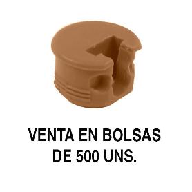 SOPORTE CAZOLETA LUNA (500 UNIDADES) ACABADO ROBLE