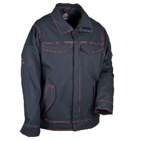 CHAQUETA SOLDADOR 100% ALGODON CON TRATATAMIENTO ANTILLAMA COFRA FLAMETEC TALLAS 52-60 TALLAJE TALLA 54