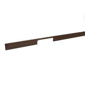 TIRADOR ALUMINIO PEAK ACABADO MARRON METALIZ DIST. AGUJERO DIST. 1120MM.