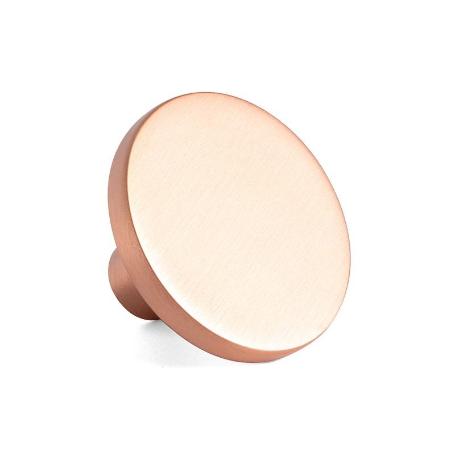 POMO ZAMAK MODELO COMO ACABADO COBRE CEPILLAD DIST. AGUJERO Ø41