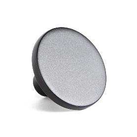 POMO ZAMAK MODELO COMO ACABADO NEGRO MATE DIST. AGUJERO Ø41