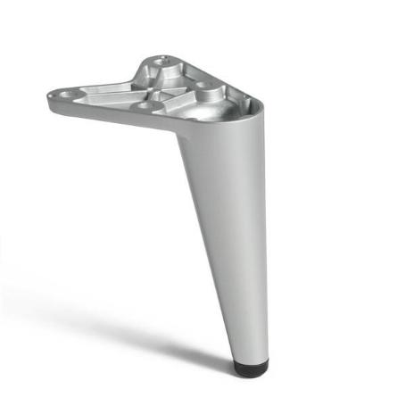 PATA METÁLICA ZAMAK KONIKA ACABADO CROMO RAL ALTURA (H) 100