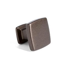 TIRADOR ZAMAK CHIKE ACABADO MARRÓN DIST. AGUJERO 1 AGUJERO