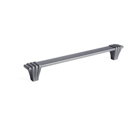 TIRADOR ZAMAK HIMAL ACABADO GRAFITO DIST. AGUJERO DIST. 160MM.