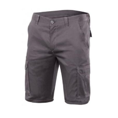 BERMUDA MULTIBOLSILLOS STRETCH GRIS TALLA 34-60 TALLAJE TALLA 52