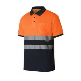 POLO ALTA VISIBILIDAD MANGA CORTA BICOLOR 55% ALGODON VARIOS COLORES TALLAS S-XXL ALTA VISIBILID NRNJA NARINO TALLA
