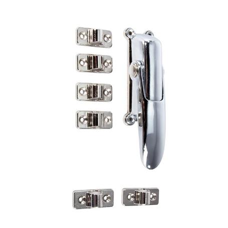 FALLEBA OBOY CON ACCESORIOS ACABADO NEGRO