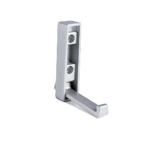 TIRADOR ZAMAK SOBREPONER MODELO LOPA ACABADO ALUMINIO TIPO INSTALADO SOBREPONER