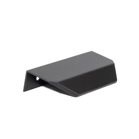 TIRADOR ALUMINIO VANN. DISPONIBLE EN ACABADOS NEGRO MATE, ANODIZADO BRILLO Y LATON OSCURO ACABADO NEGRO MATE DIST. 