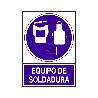 SEÑAL 695 PLAS.295X210EQUIPO SOLDADURA
