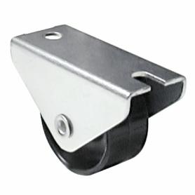 RUEDA FIJA CON ARO DE PLÁSTICO PARA CAMA NIDO. CICLO. Ø25 H28.