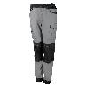 PANTALON BICOLOR CANVAS STRETCH CON BOLSILLOS FLOTANTES VARIOS COLORES TALLA S-XXL ROPA BICOLOR GRIS NEGRO TALLA L