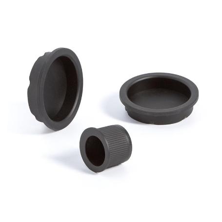 KIT TIRADORES RED. PTA.CORRED. NEGRO MAT