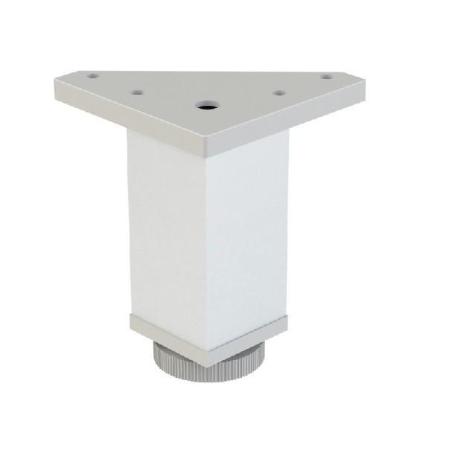 PATA ALUMINIO MATE MODELO LAOS C40 CON NIVELADOR ALTURA H100 (CAJA 4)