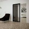 KIT MAGIC2 FRAME PARA PUERTAS DE PASO DE CRISTAL 80KG ACABADO NEGRO ALTURA 2200 LARGO 1500