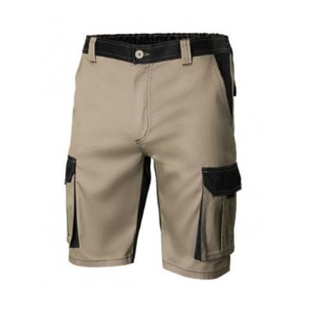 BERMUDA BICOLOR CALIA BEIGE-NEGRO TALLAJE TALLA 44