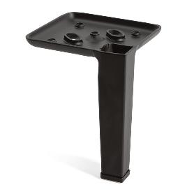 PATA METÁLICA HAMMER H100 - H120 ACABADO NEGRO MATE ALTURA (H) 120