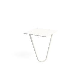 PATA METÁLICA MODELO VARNIA ACABADO BLANCO MATE ALTURA H150