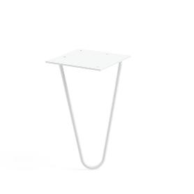 PATA METÁLICA MODELO VARNIA ACABADO BLANCO MATE ALTURA H230