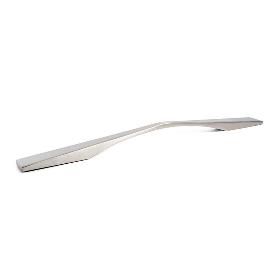 TIRADOR ALUMINIO MODELO NOYA ACABADO NIQUEL CEPILLA DIST. AGUJERO DIST. 256MM.