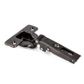 BISAGRA S200 110º Ø35. ACABADO TITANIO. MARCA SALICE. CODO RECTO MUELLE SIN MUELLE