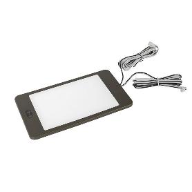 LÁMPARA PANELED 5W ACABADOS MOCCA O NEGRO. CON SENSOR IR O PIR ACABADO MOCCA TIPO SENSOR IR