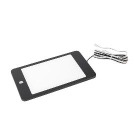 LÁMPARA PANELED 5W ACABADOS MOCCA O NEGRO. CON SENSOR IR O PIR ACABADO NEGRO TIPO SENSOR PIR