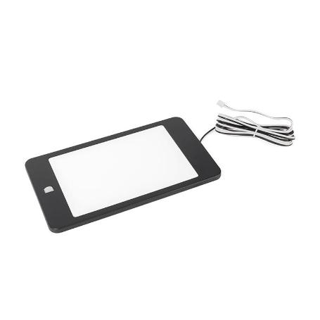 LÁMPARA PANELED 5W ACABADOS MOCCA O NEGRO. CON SENSOR IR O PIR ACABADO NEGRO TIPO SENSOR PIR