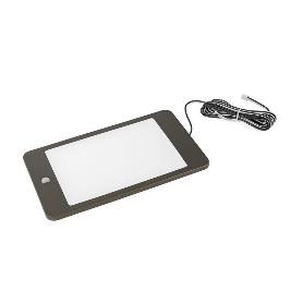 LÁMPARA PANELED 5W ACABADOS MOCCA O NEGRO. CON SENSOR IR O PIR ACABADO MOCCA TIPO SENSOR PIR