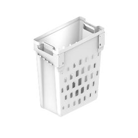 KIT MÓDULO TOLVA PARA ROPA ABATILBE CON COMPÁS RETENEDOR MODELO ANJA MUEBLE 500