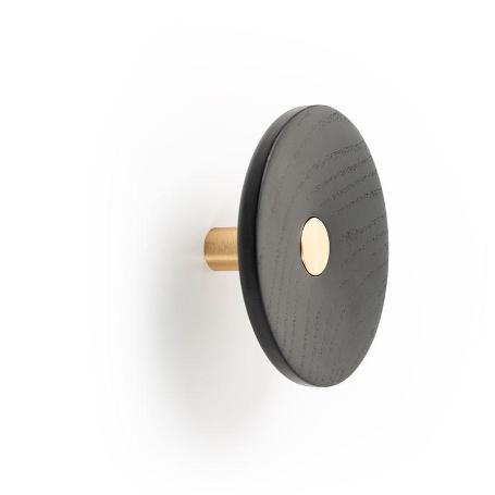 PERCHA ZOOT Ø120 LATON OSC.CEP/NEGRO MAT (CAJA 6)