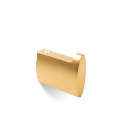 PERCHA TAKK OVALADO 16X50X57 ORO CEPILLADO (CAJA 12)