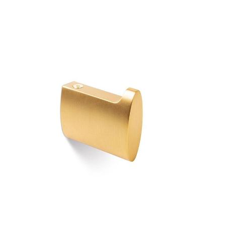 PERCHA TAKK OVALADO 16X50X57 ORO CEPILLADO (CAJA 12)