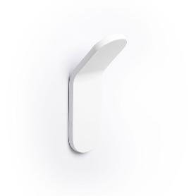 PERCHA TIK 25X80X30 BLANCO MATE  CON ADHESIVO 3M. RESISTENCIA 3KGS.