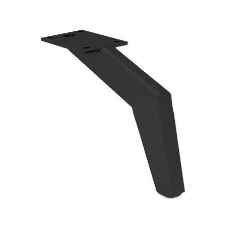 PATA METÁLICA MODELO KATAR ACABADO NEGRO MATE ALTURA H130