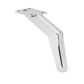PATA METÁLICA MODELO KATAR ACABADO CROMO ALTURA H130